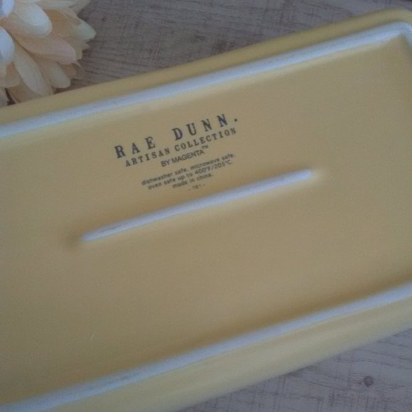 NIB RAE DUNN "Happy Spring" Loaf Pan - Picture 7 of 8